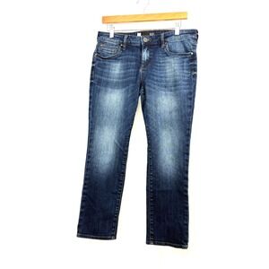 Kut from the Kloth Catherine Boyfriend Jeans Women's Size 6P Stone Wash Blue